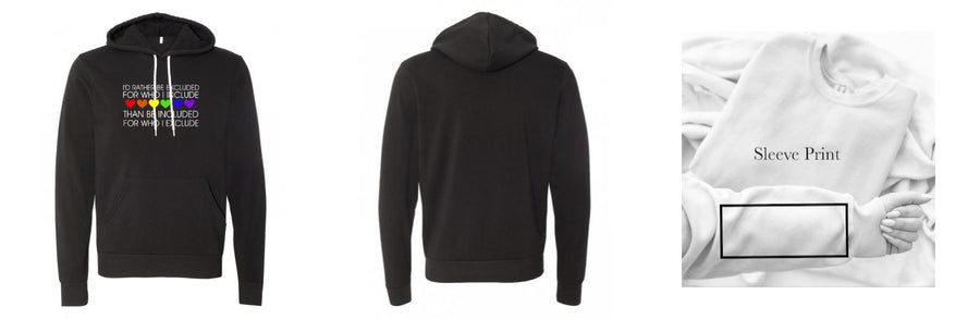 Fleece Hoodie - Design Your Own