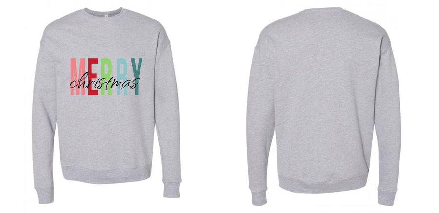 BELLA + CANVAS - Sponge Fleece Drop Shoulder Crewneck Sweatshirt - Design Your Own