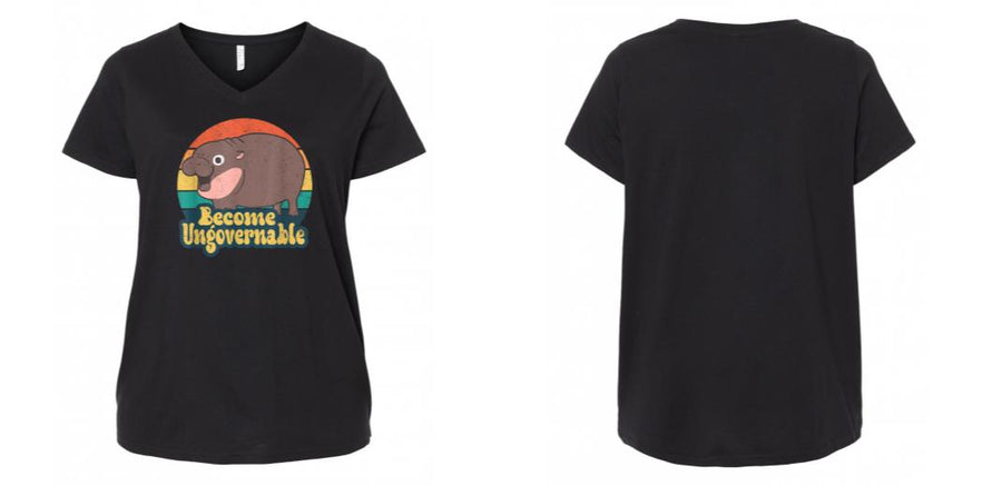 Curvy V-Neck - Design Your Own