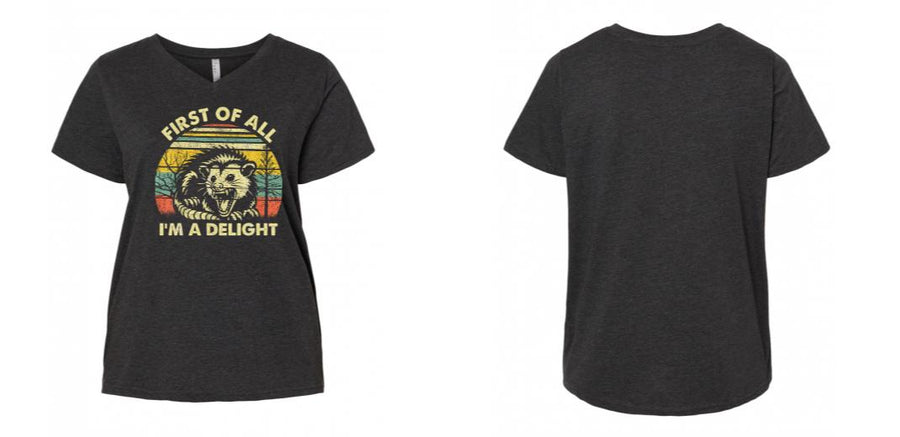 Curvy V-Neck - Design Your Own
