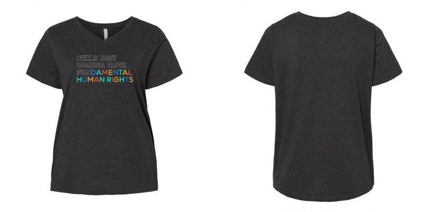 Curvy V-Neck - Design Your Own