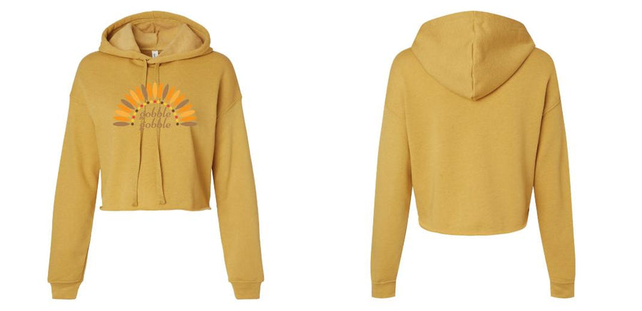 BELLA + CANVAS - Women's Crop Fleece Hoodie - Design Your Own