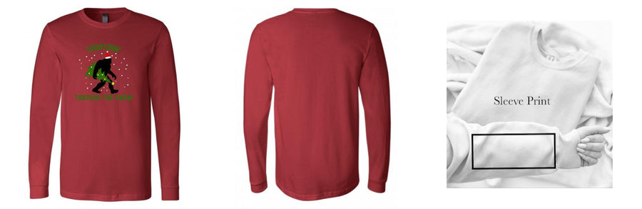 Long Sleeve T-Shirt - Design Your Own
