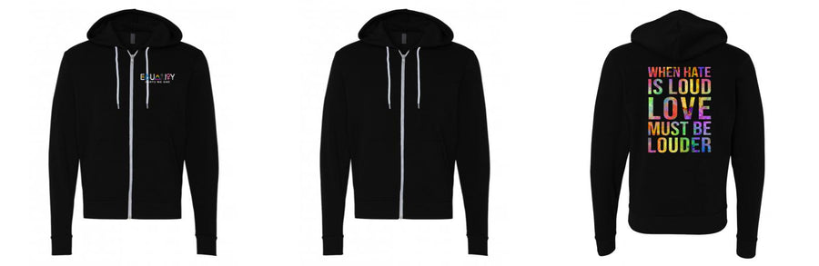 Unisex Fleece Zip Up - Design Your Own