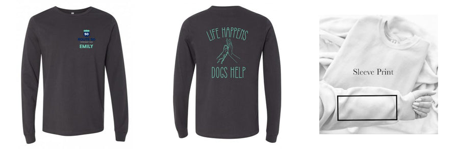 Long Sleeve T-Shirt - Design Your Own