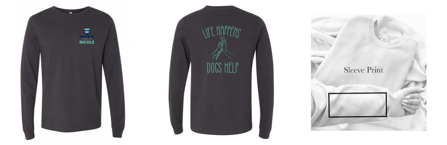 Long Sleeve T-Shirt - Design Your Own