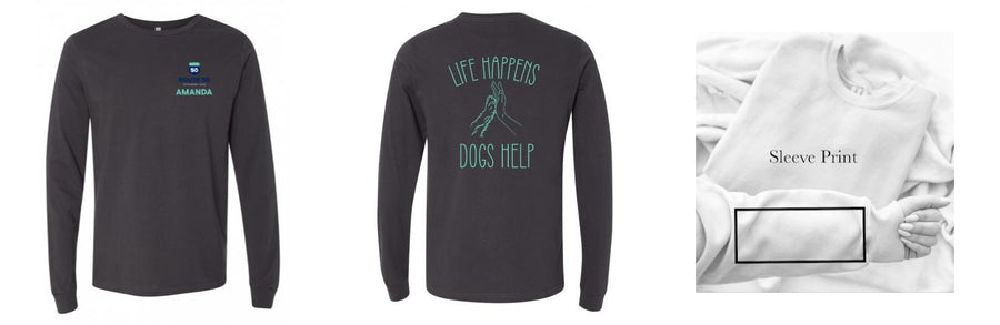 Long Sleeve T-Shirt - Design Your Own