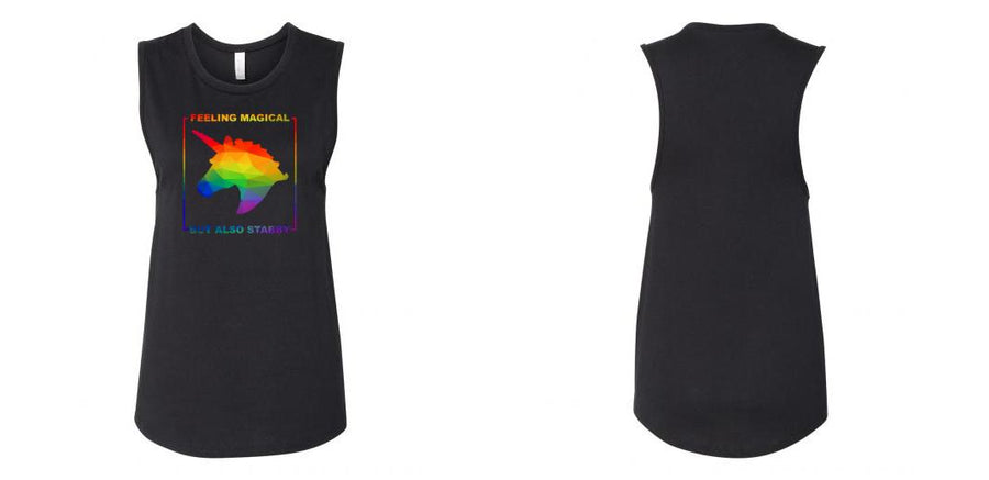 Women's Jersey Muscle Tank - Design Your Own