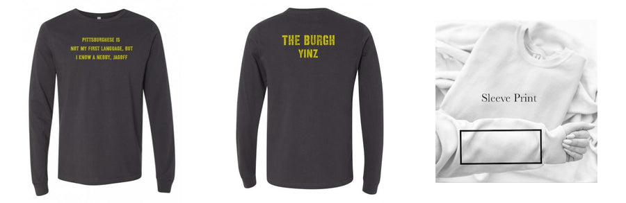 Long Sleeve T-Shirt - Design Your Own