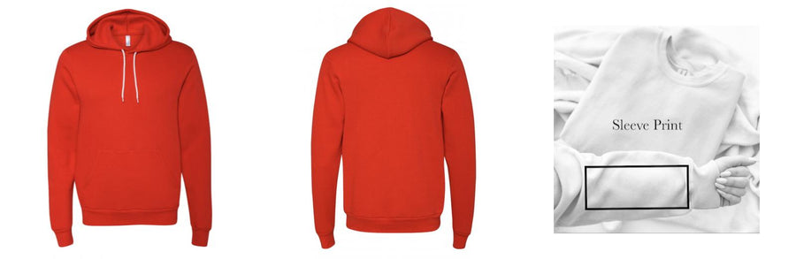 Fleece Hoodie - Design Your Own