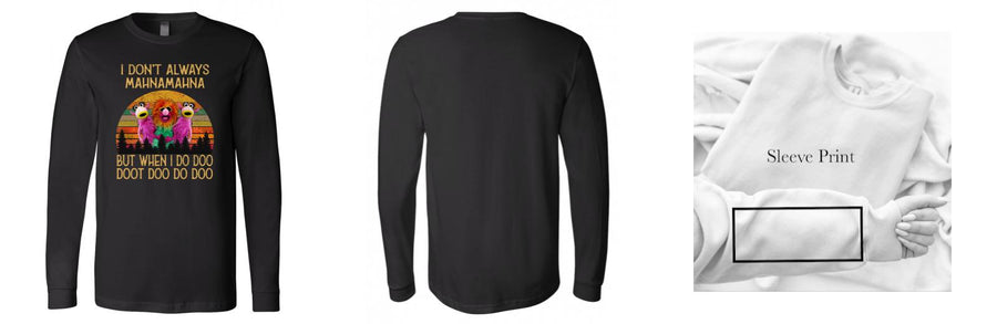 Long Sleeve T-Shirt - Design Your Own
