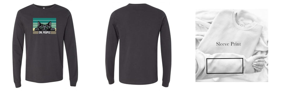 Long Sleeve T-Shirt - Design Your Own