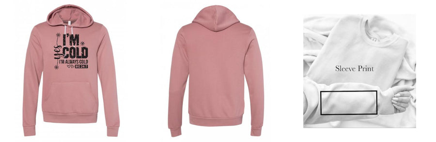 Fleece Hoodie - Design Your Own