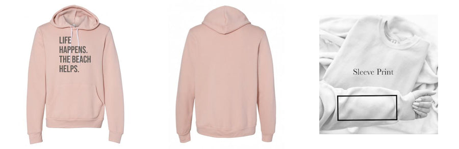 Fleece Hoodie - Design Your Own