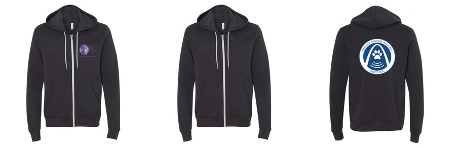 Unisex Fleece Zip Up - Design Your Own