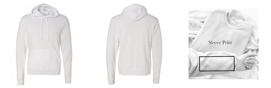 Fleece Hoodie - Design Your Own