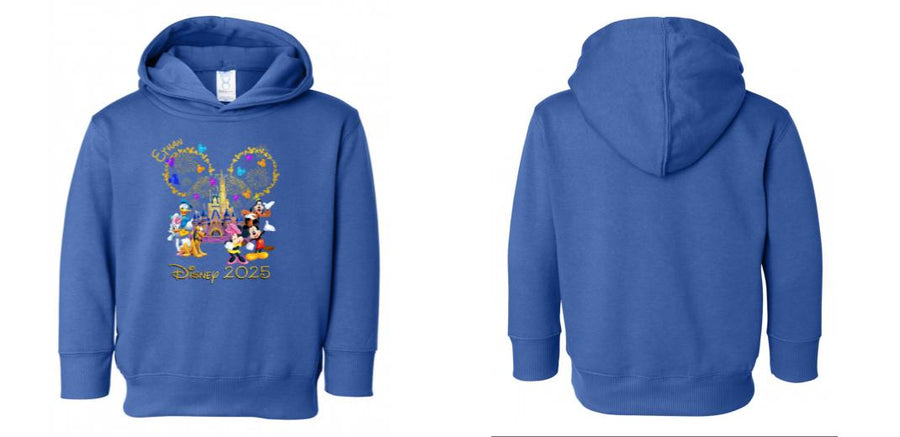 Toddler Pullover Fleece Hoodie - Design Your Own