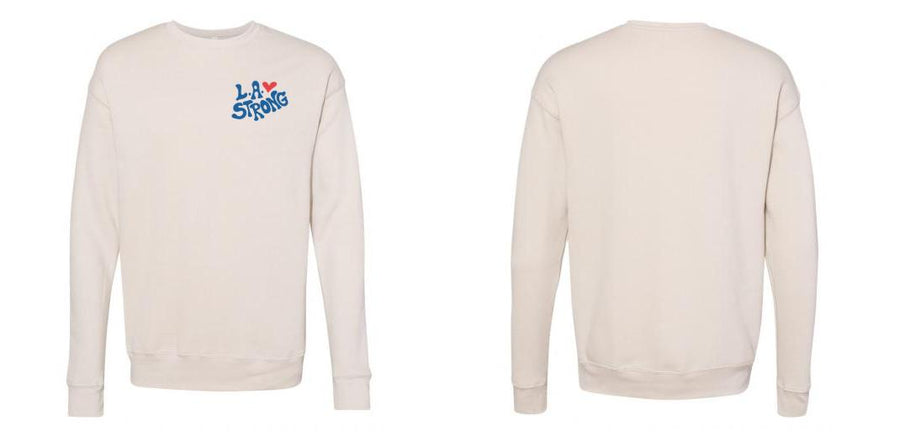 BELLA   CANVAS - Sponge Fleece Drop Shoulder Crewneck Sweatshirt - Design Your Own