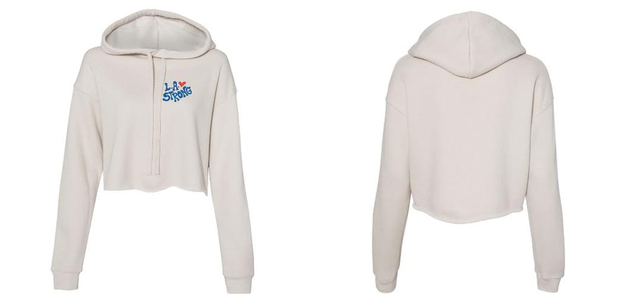 BELLA   CANVAS - Women's Crop Fleece Hoodie - Design Your Own