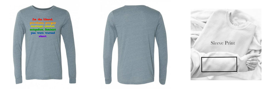 Long Sleeve T-Shirt - Design Your Own