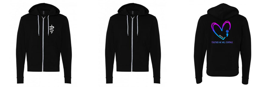 Unisex Fleece Zip Up - Design Your Own
