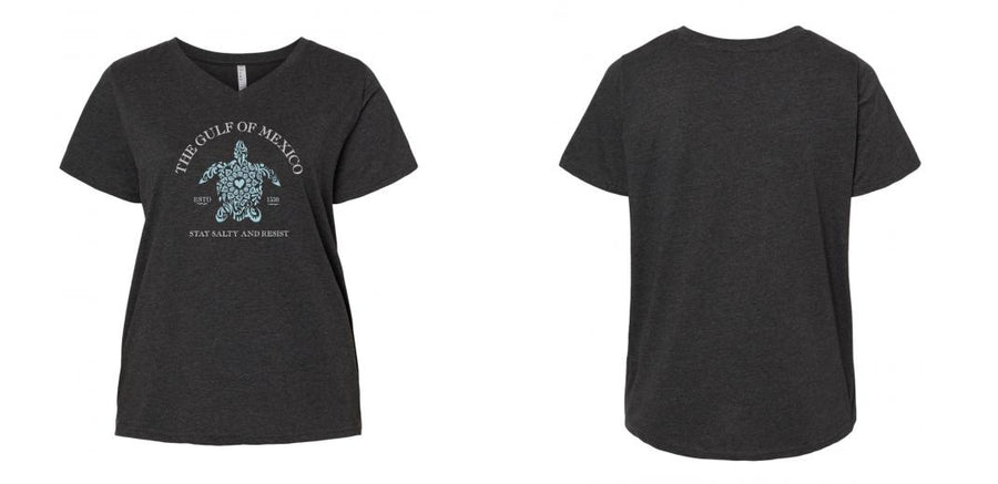 Curvy V-Neck - Design Your Own