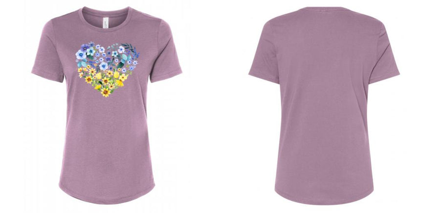 Bella Canvas Women's Relaxed Crew Neck T-Shirt - Design Your Own
