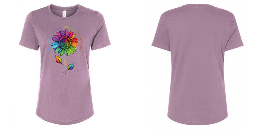 Bella Canvas Women's Relaxed Crew Neck T-Shirt - Design Your Own