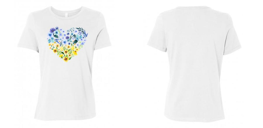 Bella Canvas Women's Relaxed Crew Neck T-Shirt - Design Your Own