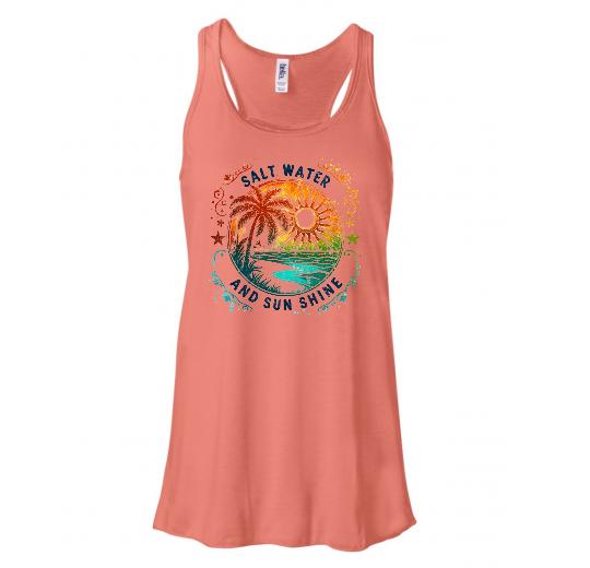 Flowy Racerback Tank - Design Your Own