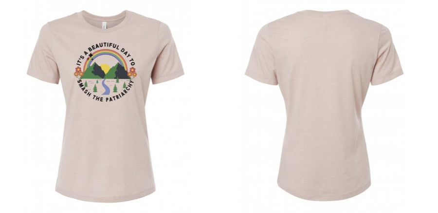 Bella Canvas Women's Relaxed Crew Neck T-Shirt - Design Your Own