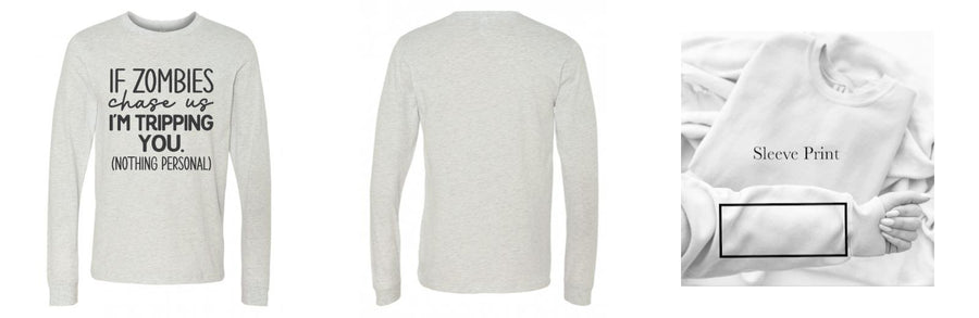 Long Sleeve T-Shirt - Design Your Own