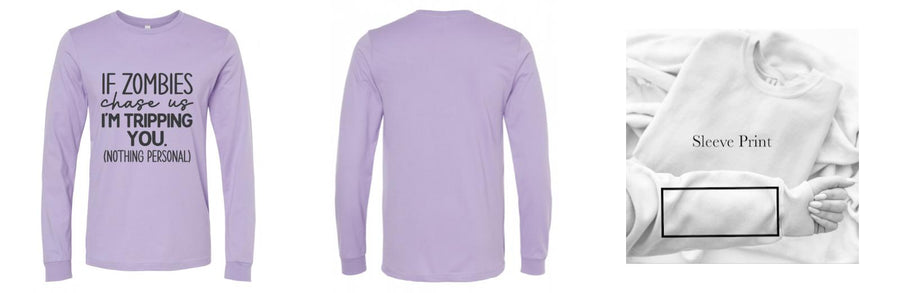 Long Sleeve T-Shirt - Design Your Own