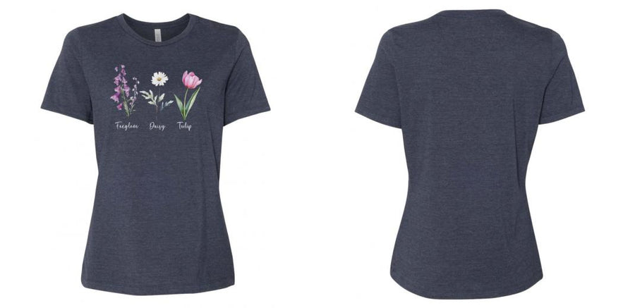 Bella Canvas Women's Relaxed Crew Neck T-Shirt - Design Your Own
