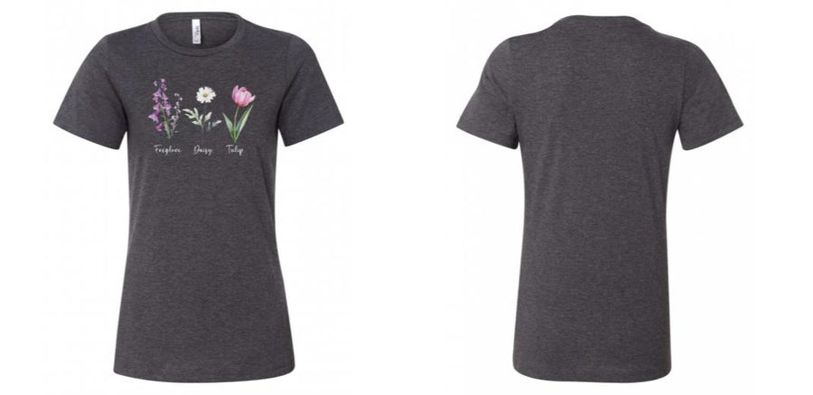 Bella Canvas Women's Relaxed Crew Neck T-Shirt - Design Your Own