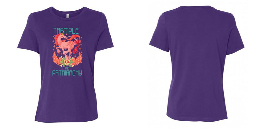 Bella Canvas Women's Relaxed Crew Neck T-Shirt - Design Your Own