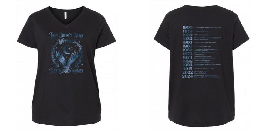 Curvy V-Neck - Design Your Own