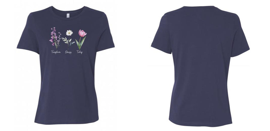 Bella Canvas Women's Relaxed Crew Neck T-Shirt - Design Your Own