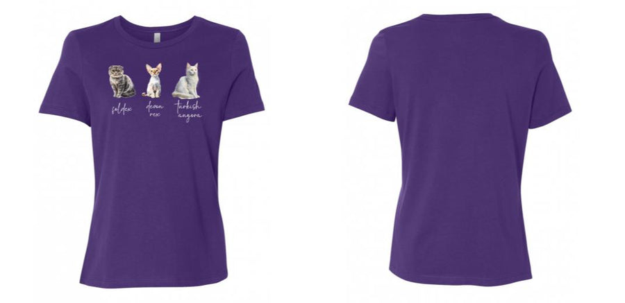 Bella Canvas Women's Relaxed Crew Neck T-Shirt - Design Your Own