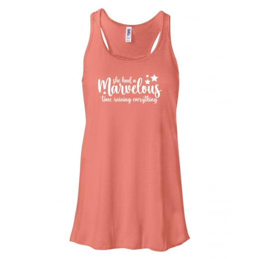 Flowy Racerback Tank - Design Your Own