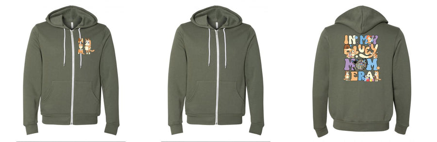 Unisex Fleece Zip Up - Design Your Own