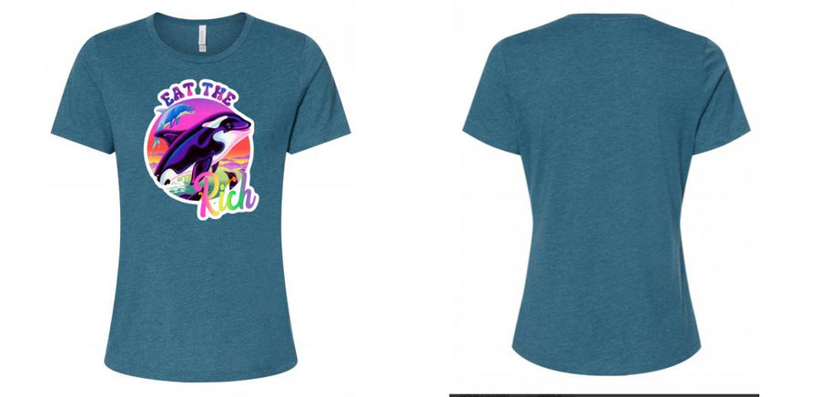 Bella Canvas Women's Relaxed Crew Neck T-Shirt - Design Your Own
