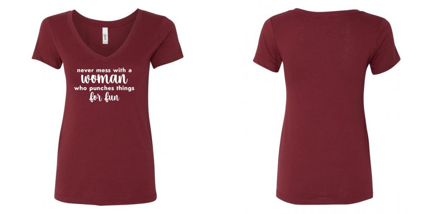 Next Level - Women's Ideal V-Neck T-Shirt - Design Your Own