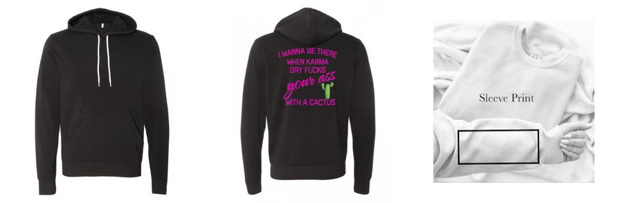 Fleece Hoodie - Design Your Own