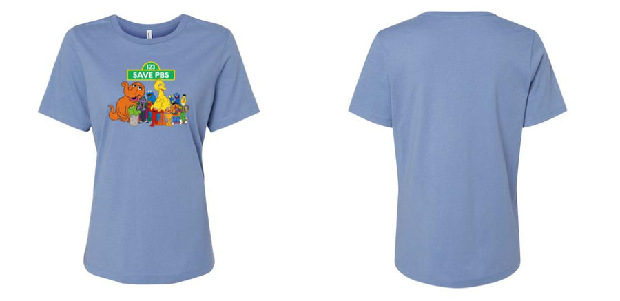 Bella Canvas Women's Relaxed Crew Neck T-Shirt - Design Your Own