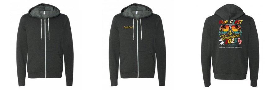 Unisex Fleece Zip Up - Design Your Own