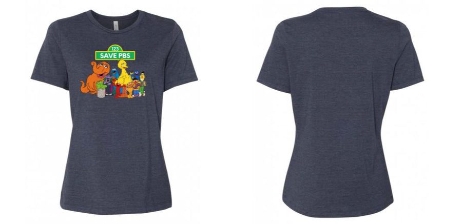 Bella Canvas Women's Relaxed Crew Neck T-Shirt - Design Your Own