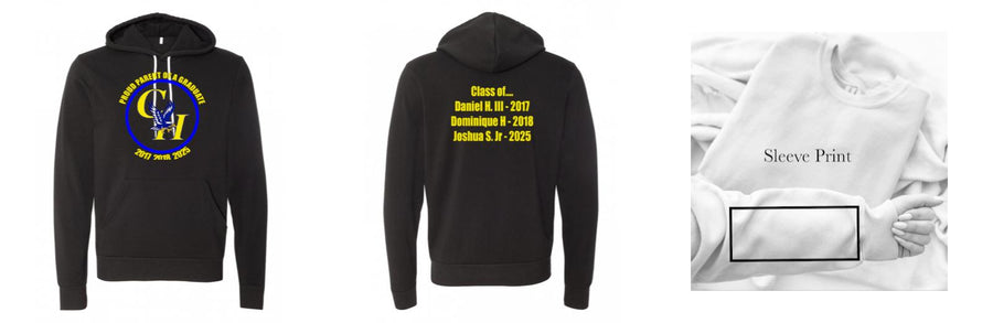 Fleece Hoodie - Design Your Own