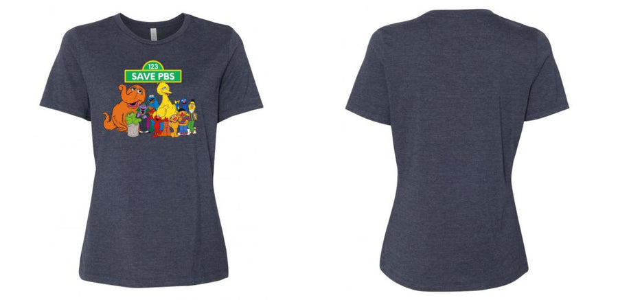Bella Canvas Women's Relaxed Crew Neck T-Shirt - Design Your Own