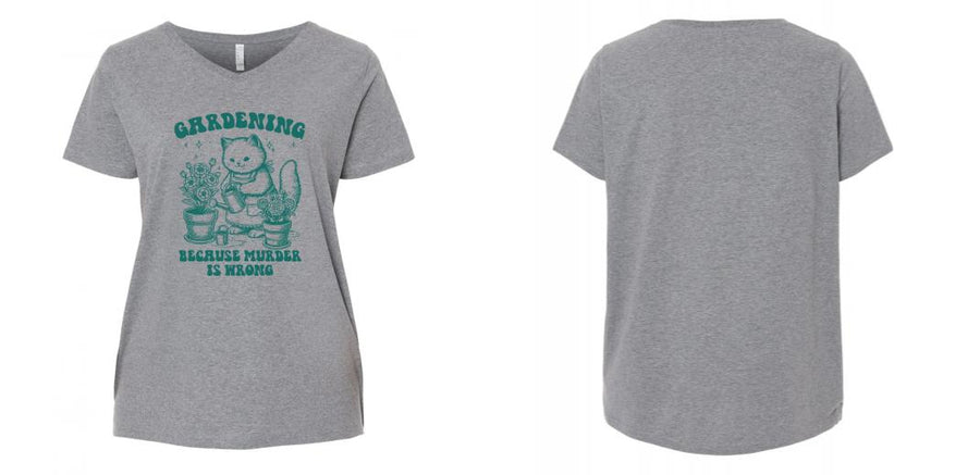 Curvy V-Neck - Design Your Own